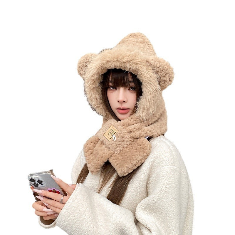 Plush scarves and hats    DM102