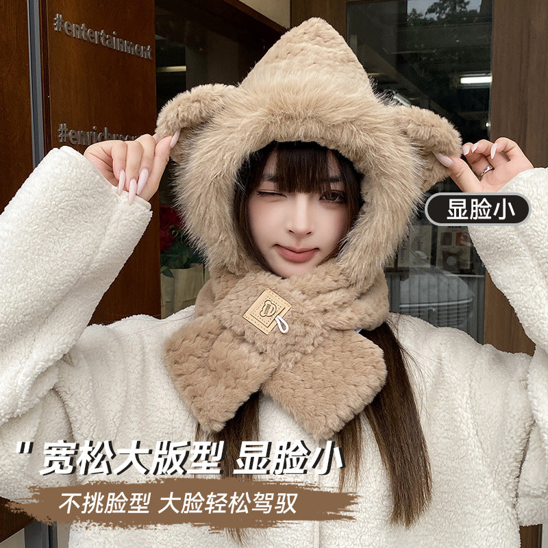 Plush scarves and hats    DM102